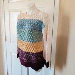 St. John's Bay color block drop shoulder sweater
